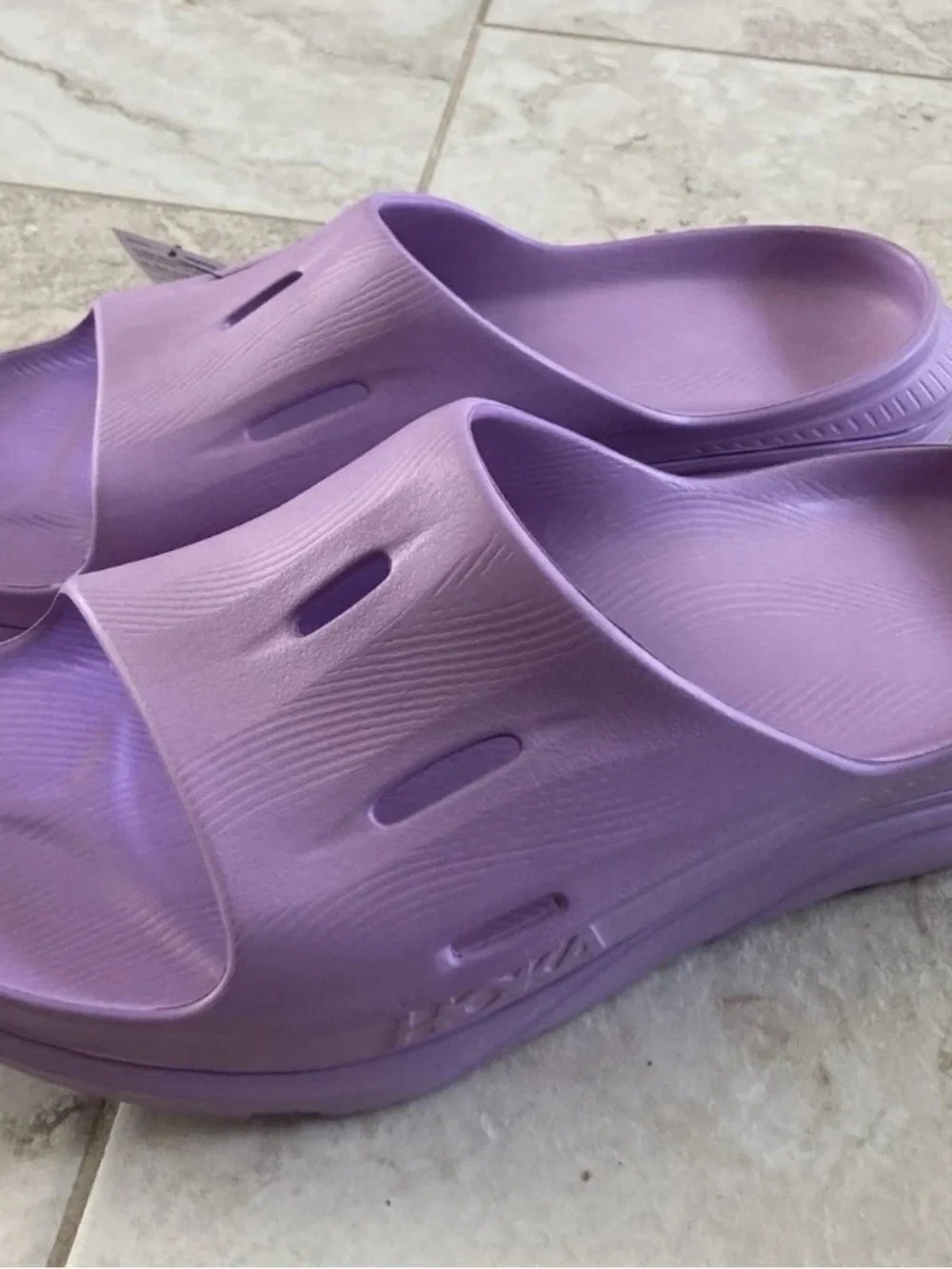 Hoka Ora Recovery Slide 3 Violet Bloom Purple 1135061-VBVBL Men’s Sz 13